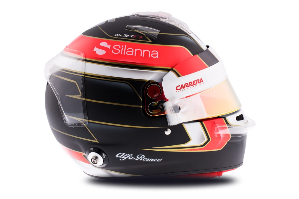 Casque de Charles Leclerc