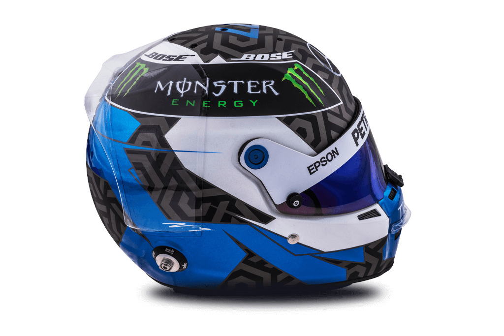 Casque de Valtteri Bottas