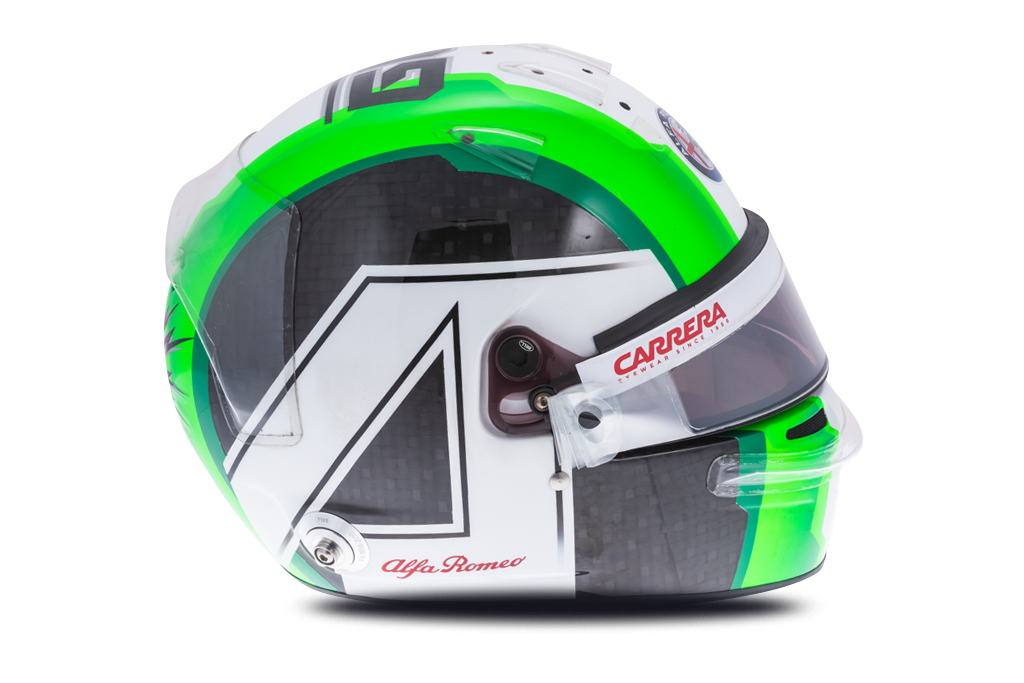 Casque de Antonio Giovinazzi