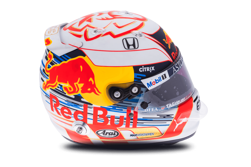 Casque de Max Verstappen