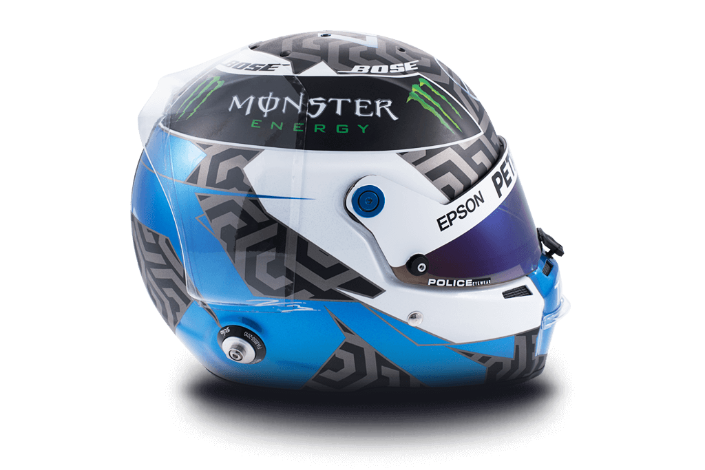 Casque de V. Bottas