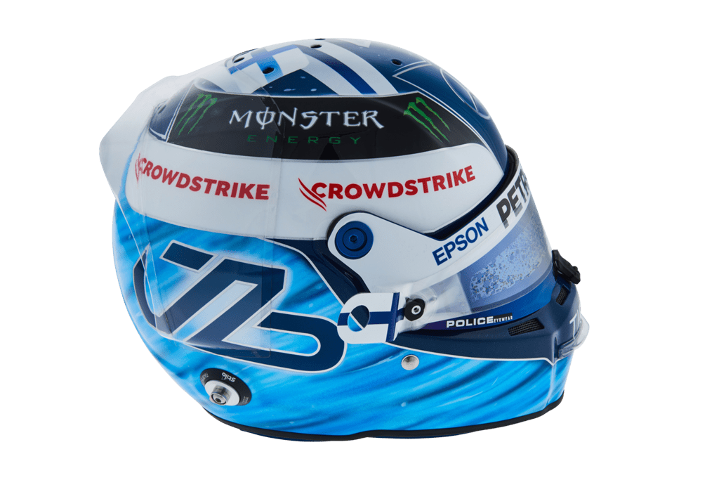 Casque de V. Bottas