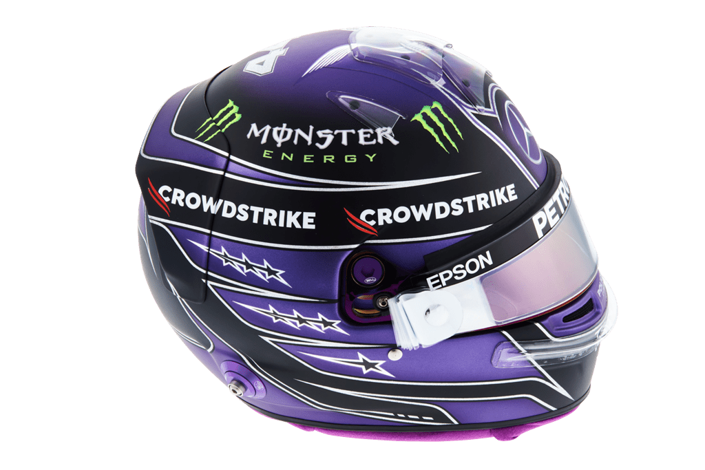 Casque de Lewis Hamilton