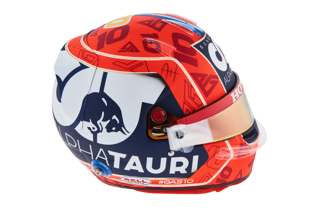 Casque de P. Gasly
