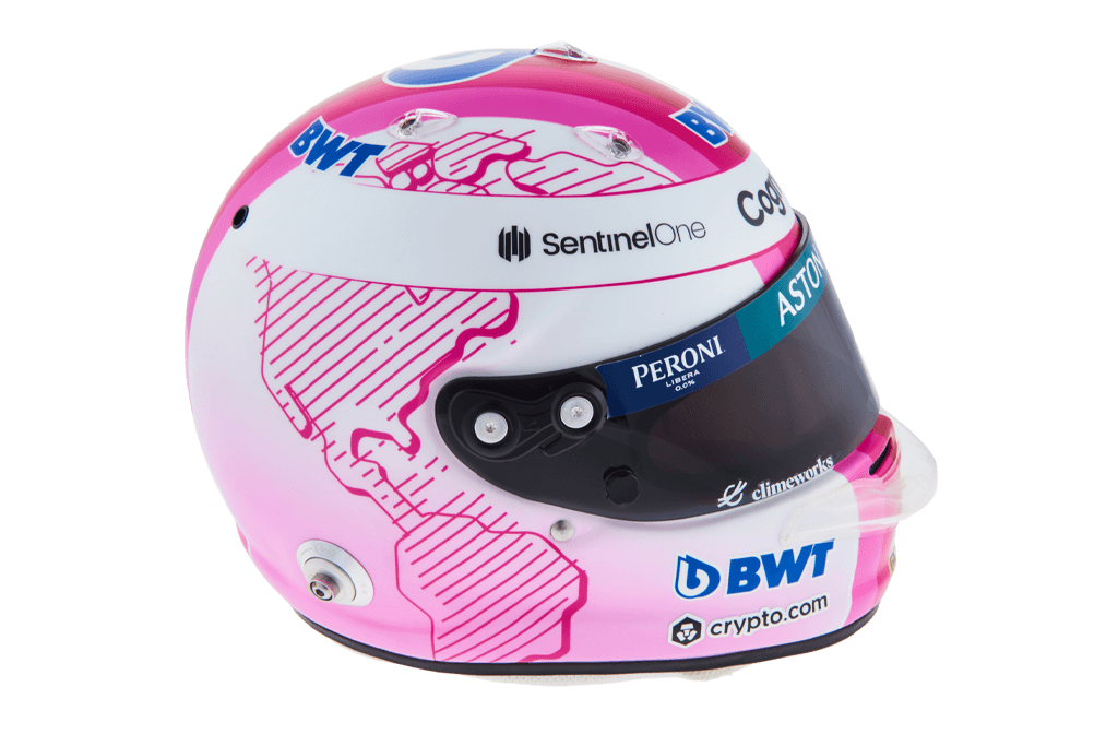 Casque de S. Vettel